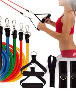 Set de 11 Bandas de Resistencia ZALU, Juego de