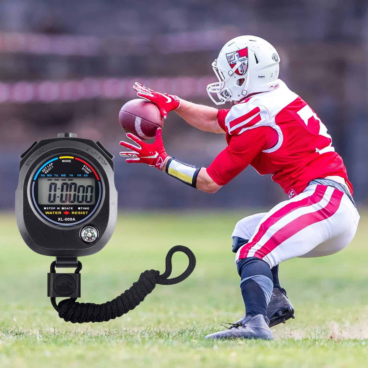 Cronómetro Digital KingL - Cronómetro de Intervalos con - Imagen 6