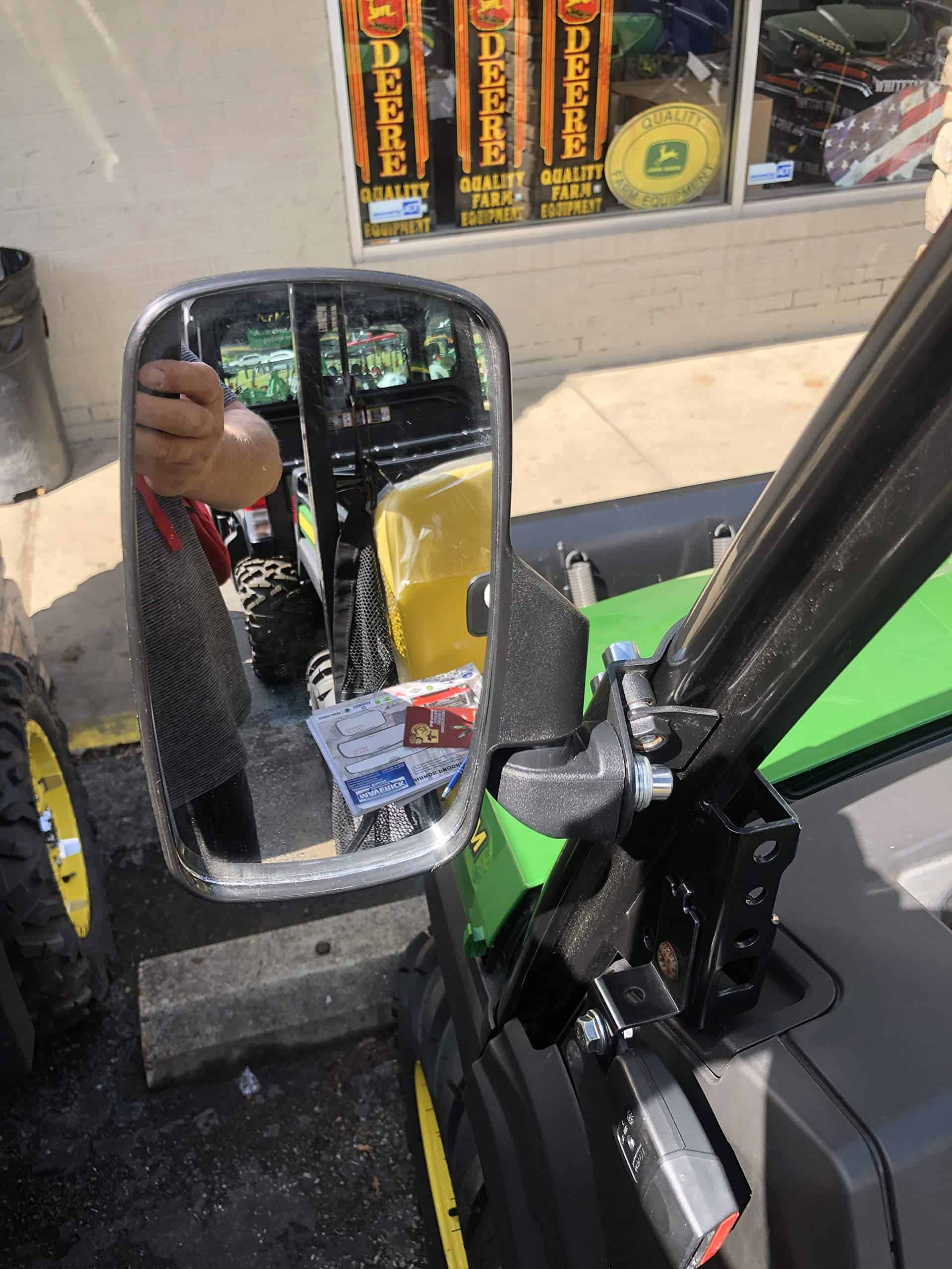Espejo lateral de servicio pesado para John Deere Gator - Imagen 4