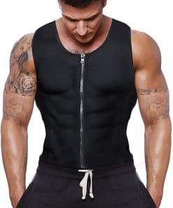 Chaleco Sauna para Hombres Gowhods con Cremallera,
