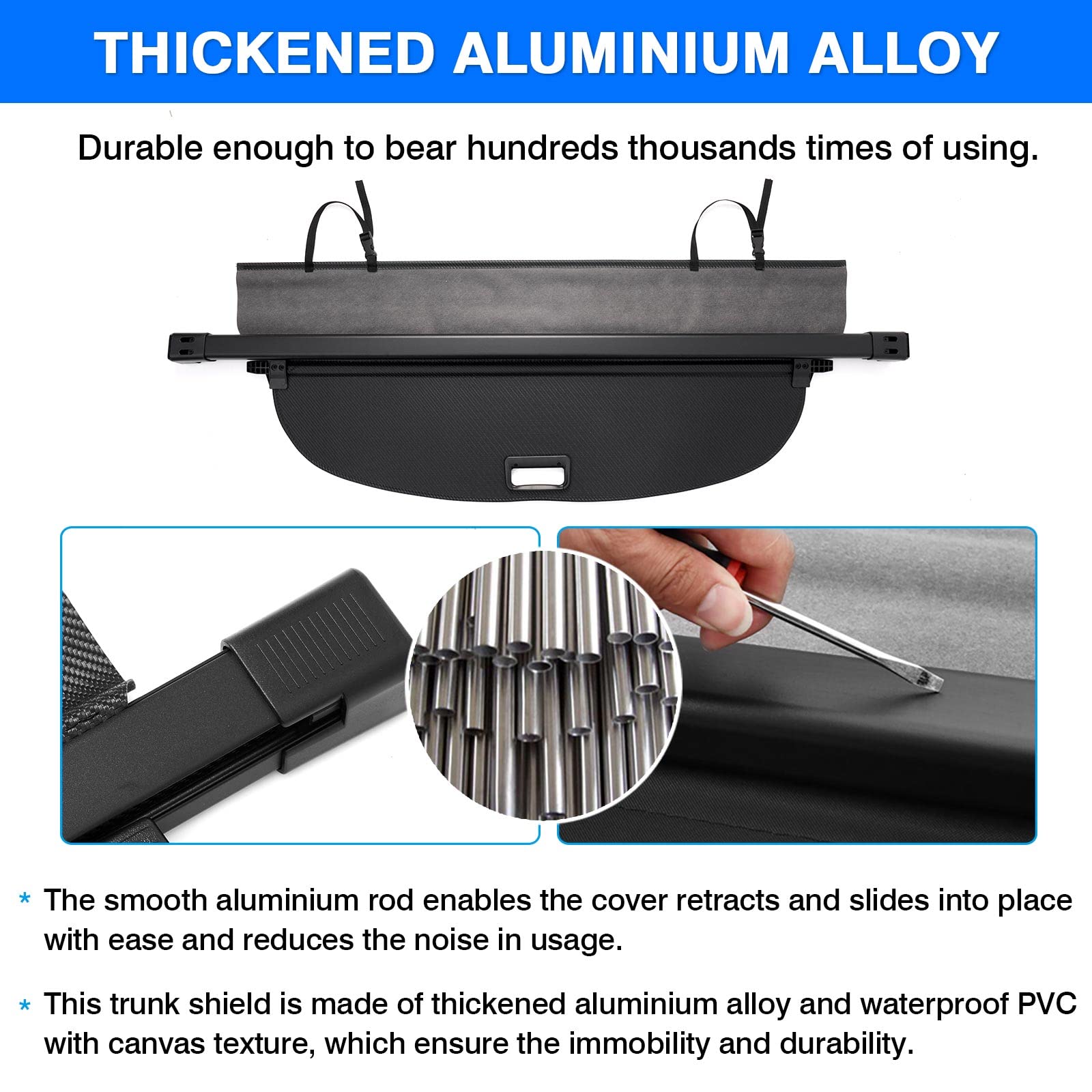 Cubierta de carga para Honda CR-V 2017-2021 2022 Accesorios - Imagen 7