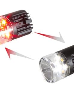 Luz estroboscópica de emergencia Unicorn -Rojo/Blanco