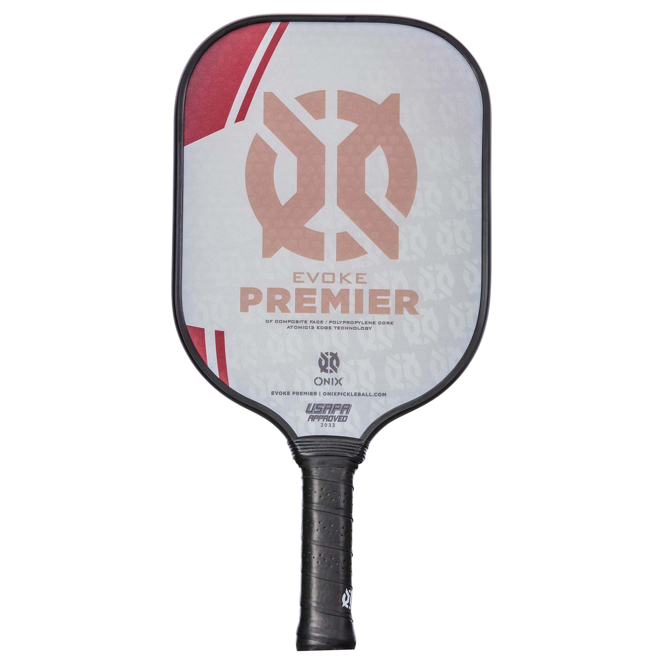 Paleta de Paddleball ONIX Evoke Premier, Roja, Peso Pesado