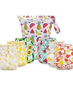 Pañales de tela reutilizables Simple Being, -Foodie