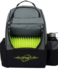 MVP Disc Sports Shuttle Mochila de Golf de Disco (Gris/Lima)