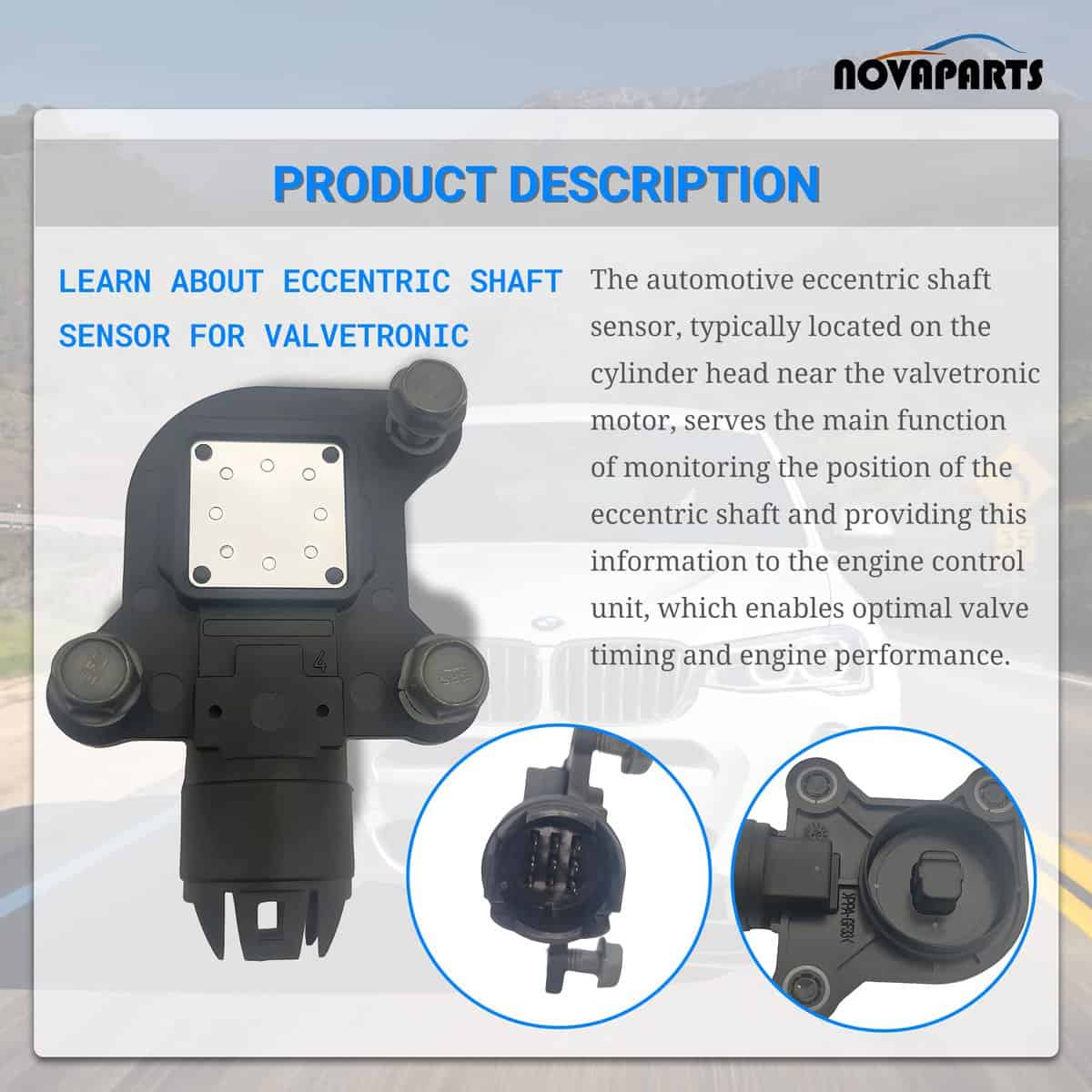 Sensor del Eje Excéntrico para Sistema Valvetronic para BMW - Imagen 5