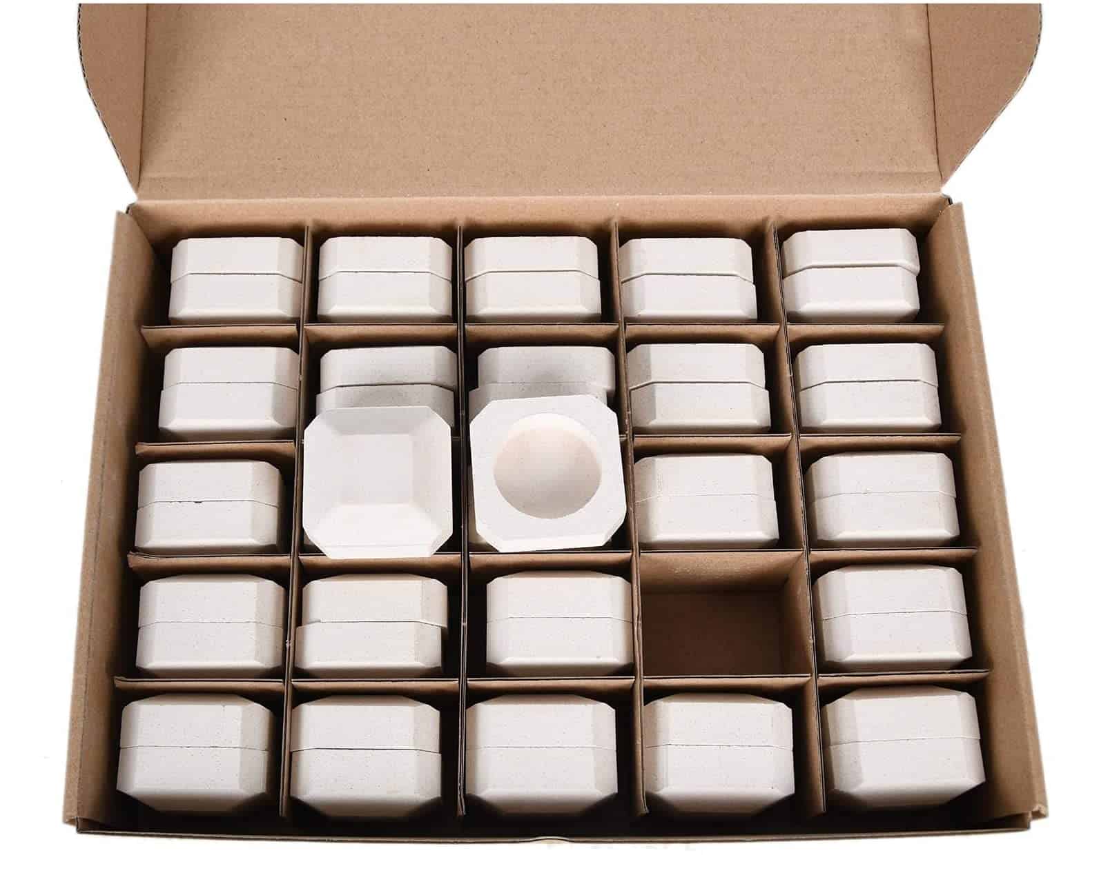 Briquetas de cerámica GasSaf para reemplazo en parrillas de