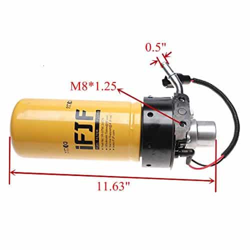 Filtro de Combustible iFJF 1R-0750 y Cabeza de Reajuste y - Imagen 4