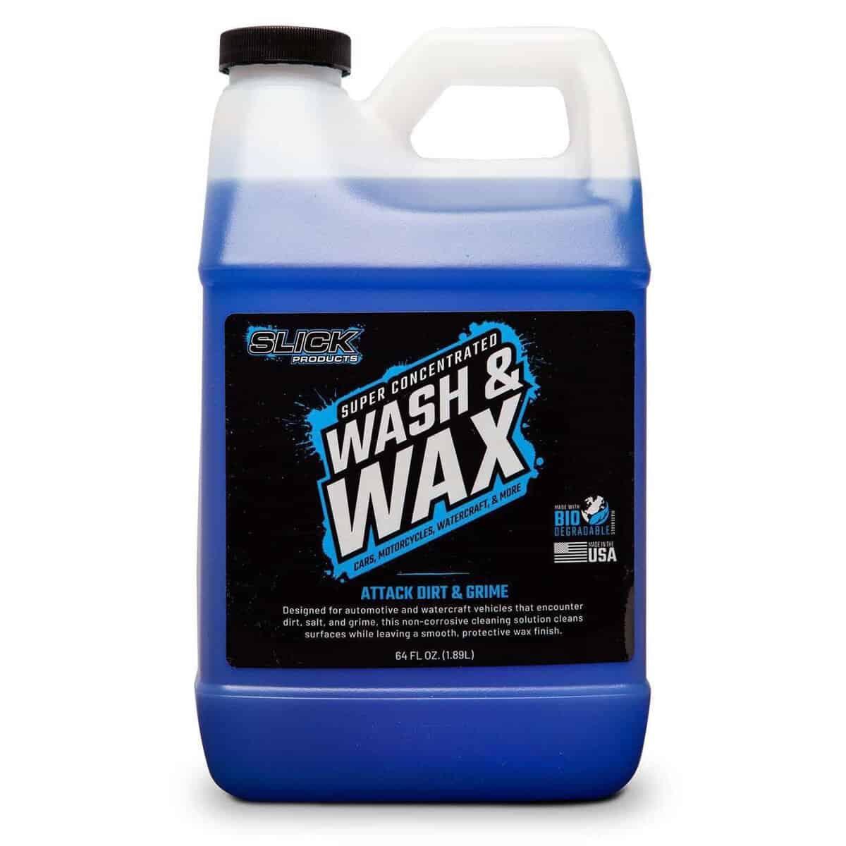 Slick Products Wash & Wax Super Concentrado de Espuma para
