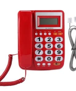 Teléfono con cable, teléfono de escritorio con