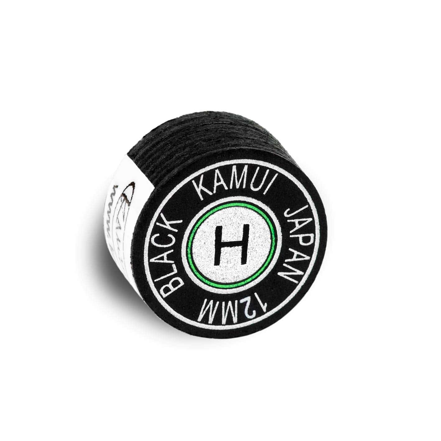 PUNTA DE CUE KAMUI Negra Laminada para Billar - 1 ud (Dura,