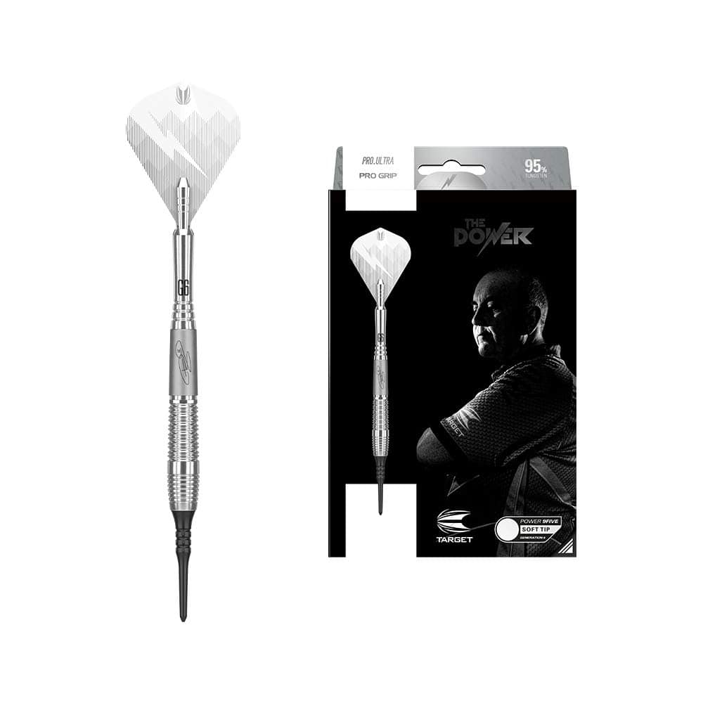 Juego de Dardos de Punta Suave Target Darts Phil Taylor