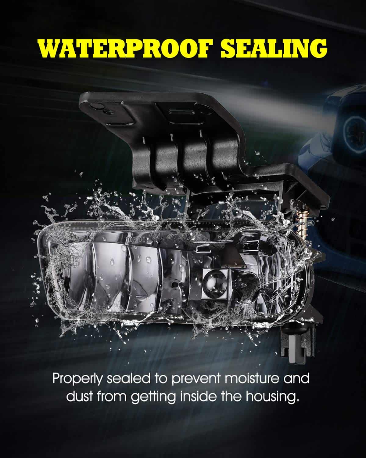 Faro de niebla AUTOWIKI para Chevy Silverado 1999-2002/ - Imagen 8