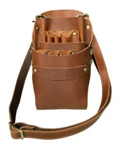 Funda para Tijeras de Pelo, Cinturón de Cuero de Vaca,