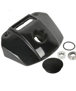 Soporte de montaje negro para faro de motocicleta para