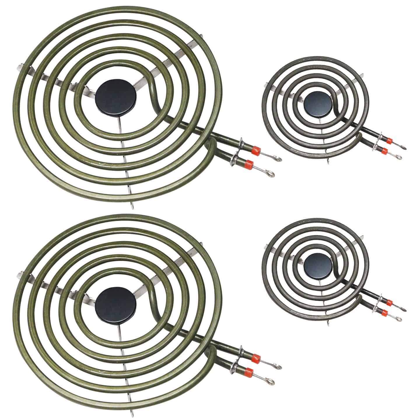 Conjunto de elementos de quemador de rango eléctrico