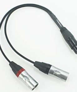 Cable Adaptador de Audio para Auriculares de 4 Pines XLR