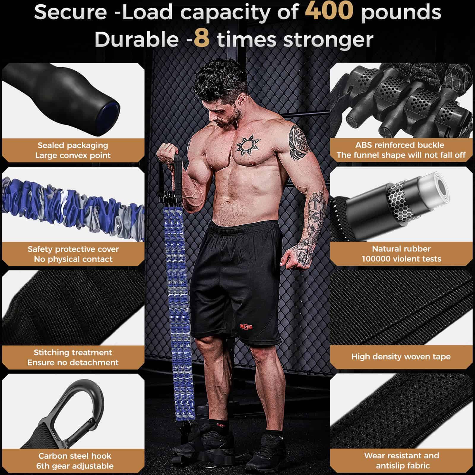 Bandas de Asistencia para Pull Ups Innstar - Juego de 3 - Imagen 6