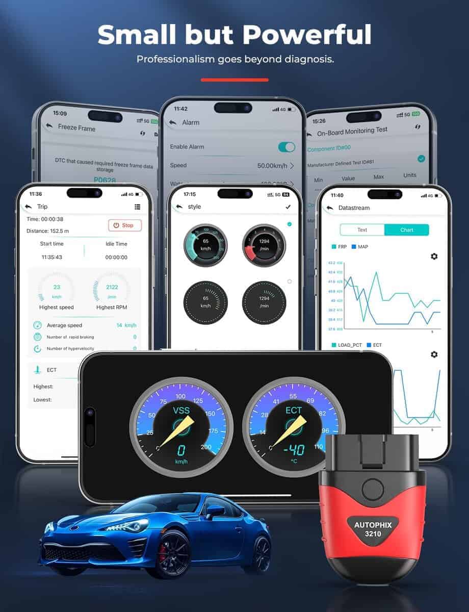 AUTOPHIX 3210 Escáner OBD2 Bluetooth, Lector de Códigos de - Imagen 9