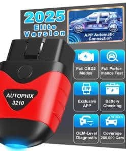 AUTOPHIX 3210 Escáner OBD2 Bluetooth, Lector de Códigos de