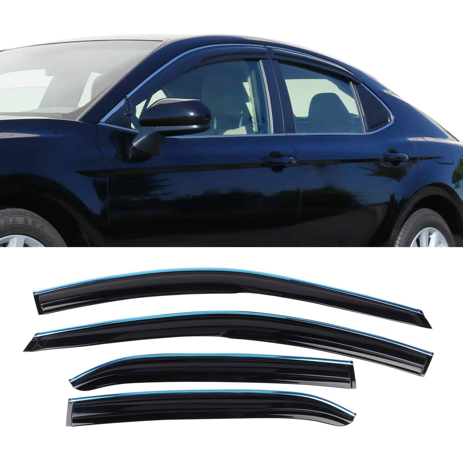 Deflector de aire para ventana exterior tipo cinta con