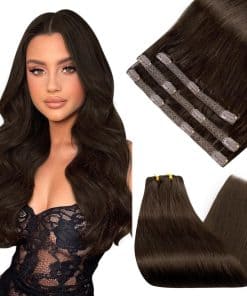 Extensiones de Cabello Clip en Extensiones de Cabello Liso