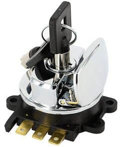 Interruptor de encendido redondo para Harley-Davidson Big