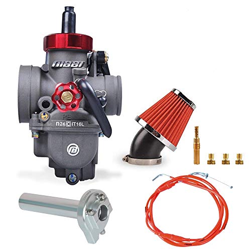 Carburador de Motocicleta NIBBI 26mm PE26mm Kit de