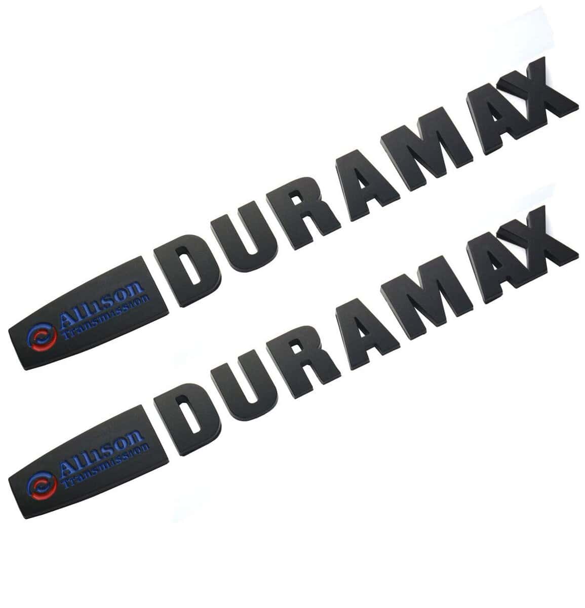 2 Emblemas de Allison Duramax de Aimoll para Repuesto de