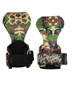 Cobra Grips PRO Guantes de Levantamiento de -PRO Verde CAMO