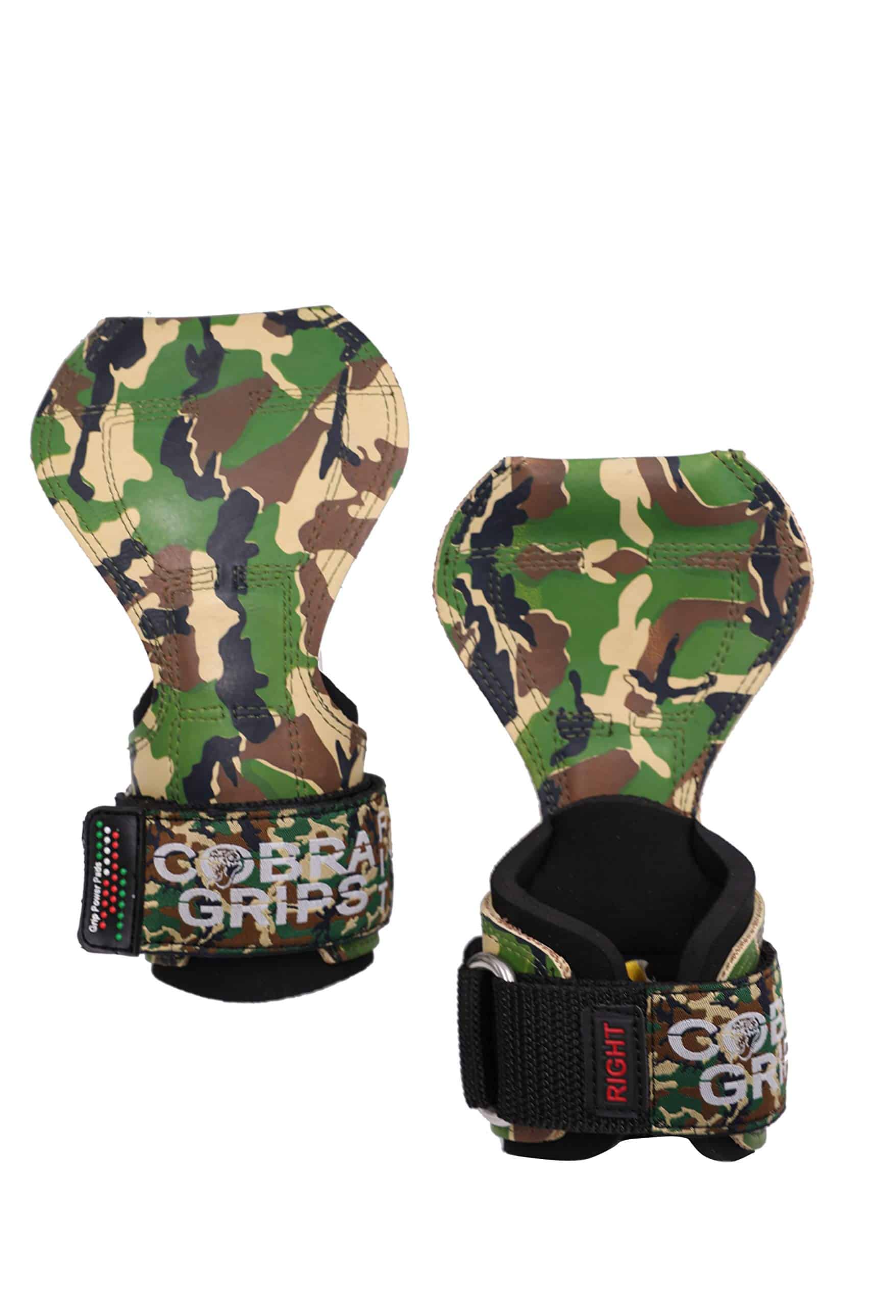 Cobra Grips PRO Guantes de Levantamiento -CAQUI VERDE FIT Go - Imagen 4