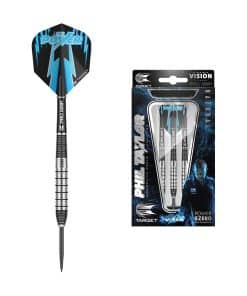 TARGET Darts Phil Taylor Power 8-Zero 2 Steel Tip Darts,