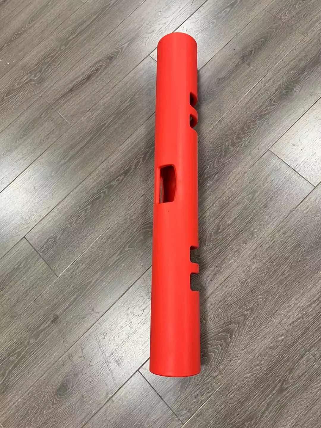 Barra de pesas de entrenamiento de goma duradera y portátil - Imagen 9