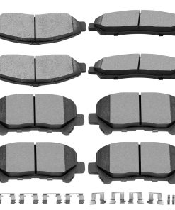 Conjunto de pastillas de freno de disco delantero y trasero