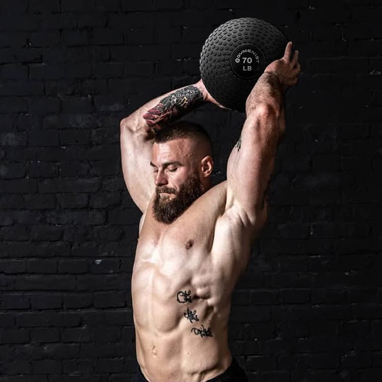 Balón de Entrenamiento con Peso GYMENIST sin Rebote para - Imagen 5