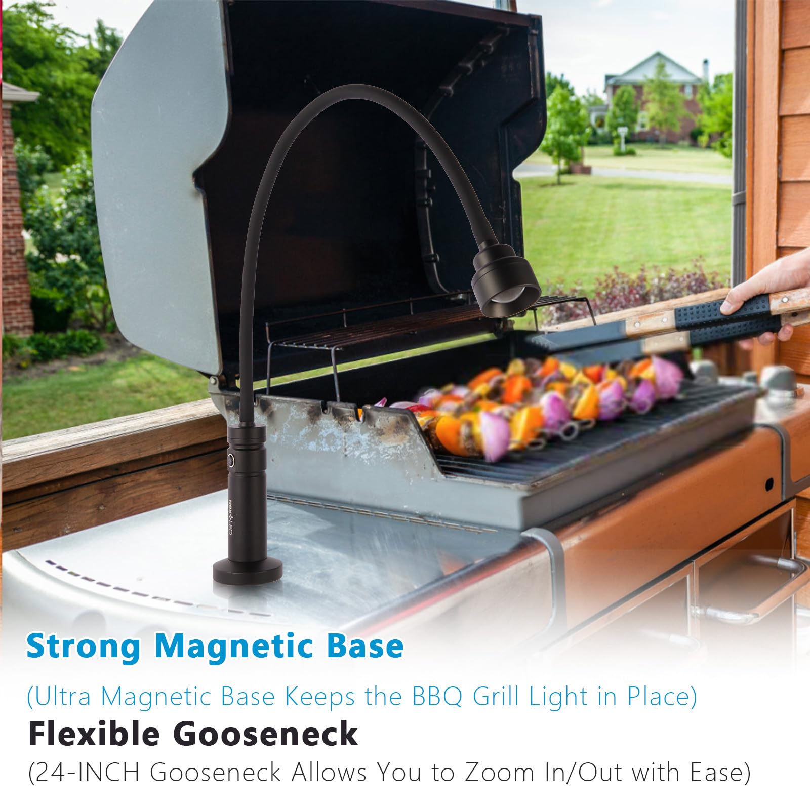 (Mejorado) NextLED NT-7728 Luces de Parrilla Magnéticas de - Imagen 7