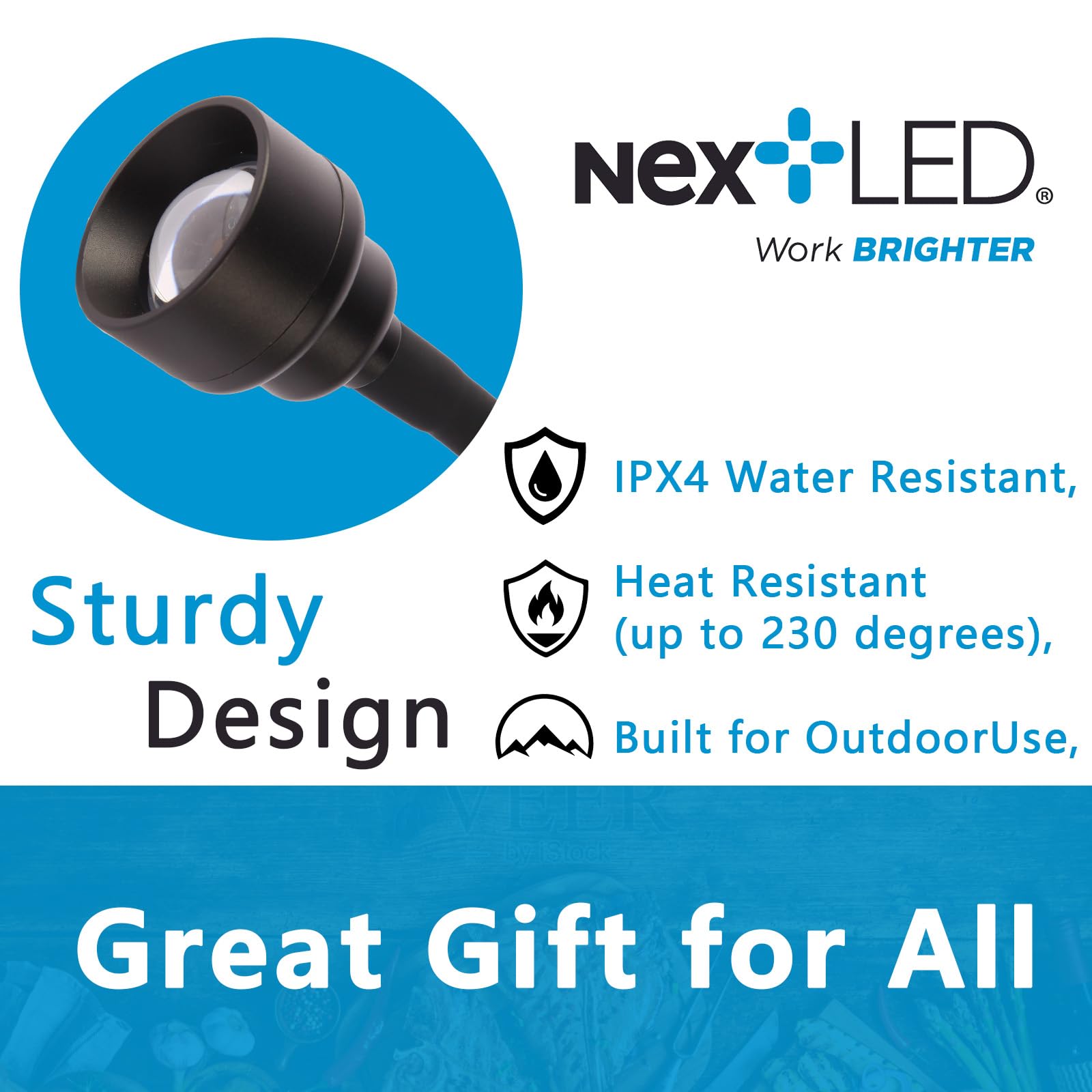 (Mejorado) NextLED NT-7728 Luces de Parrilla Magnéticas de - Imagen 4