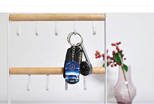 Llavero en Blanco de Sublimación de Arc Forma de Polímero - Imagen 3