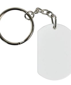 Llavero en Blanco de Sublimación de Arc Forma de Polímero