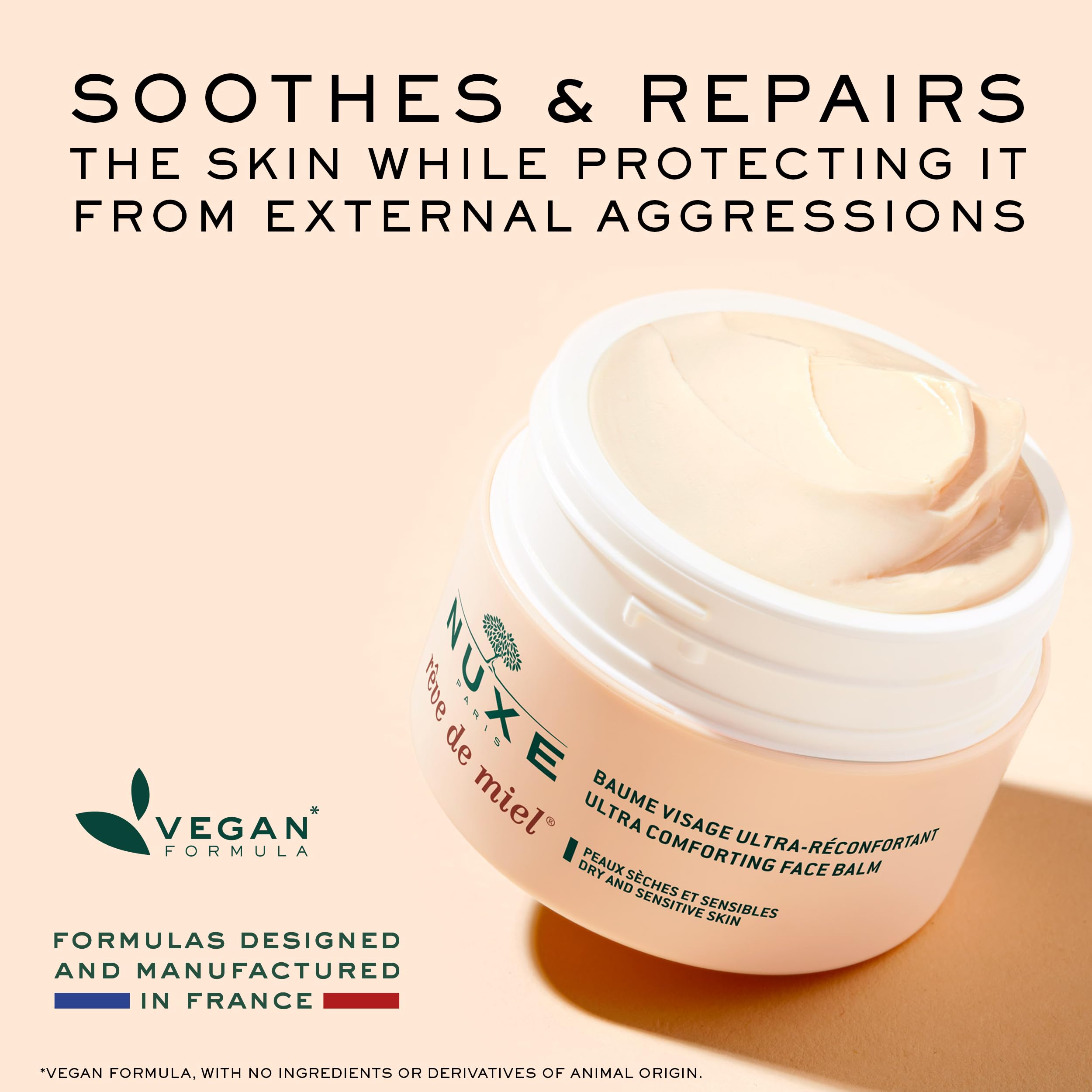 Bálsamo facial ultra reconfortante Nuxe Rêve de Miel - - Imagen 4