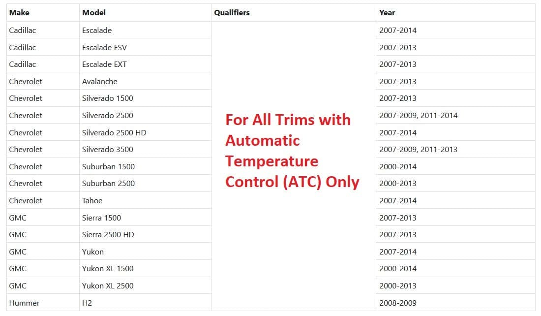 OAW 100-G164 Ventilador del Motor Frontal HVAC para - Imagen 6