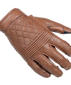Guantes de cuero para motocicleta cortos cortech Scrapper