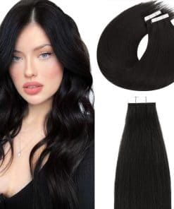 Extensiones de Cabello Humano Remy de 20 pulgadas con Cinta