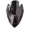 Parabrisas negro de doble burbuja para Kawasaki Ninja 650