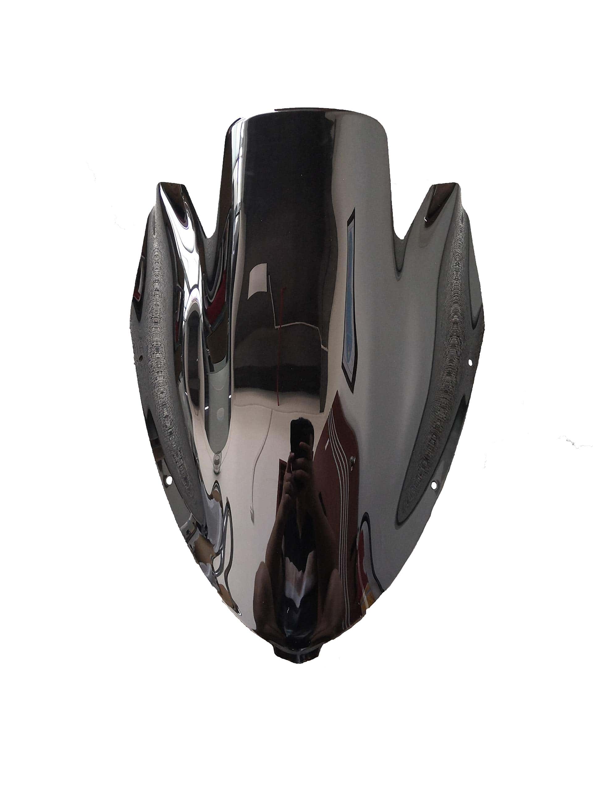 Parabrisas negro de doble burbuja para Kawasaki Ninja 650