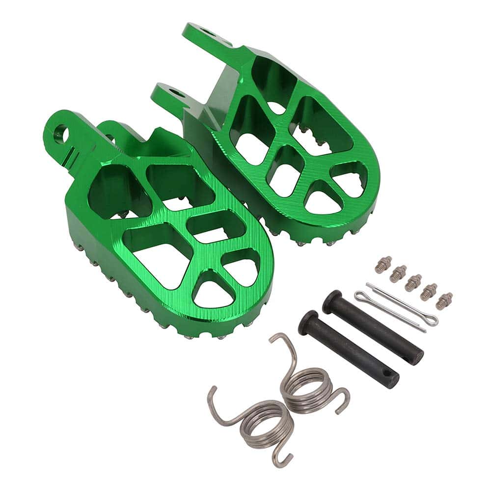AnXin Reposapiés para Moto Pedales de Pie CNC para KLX300 - Imagen 4