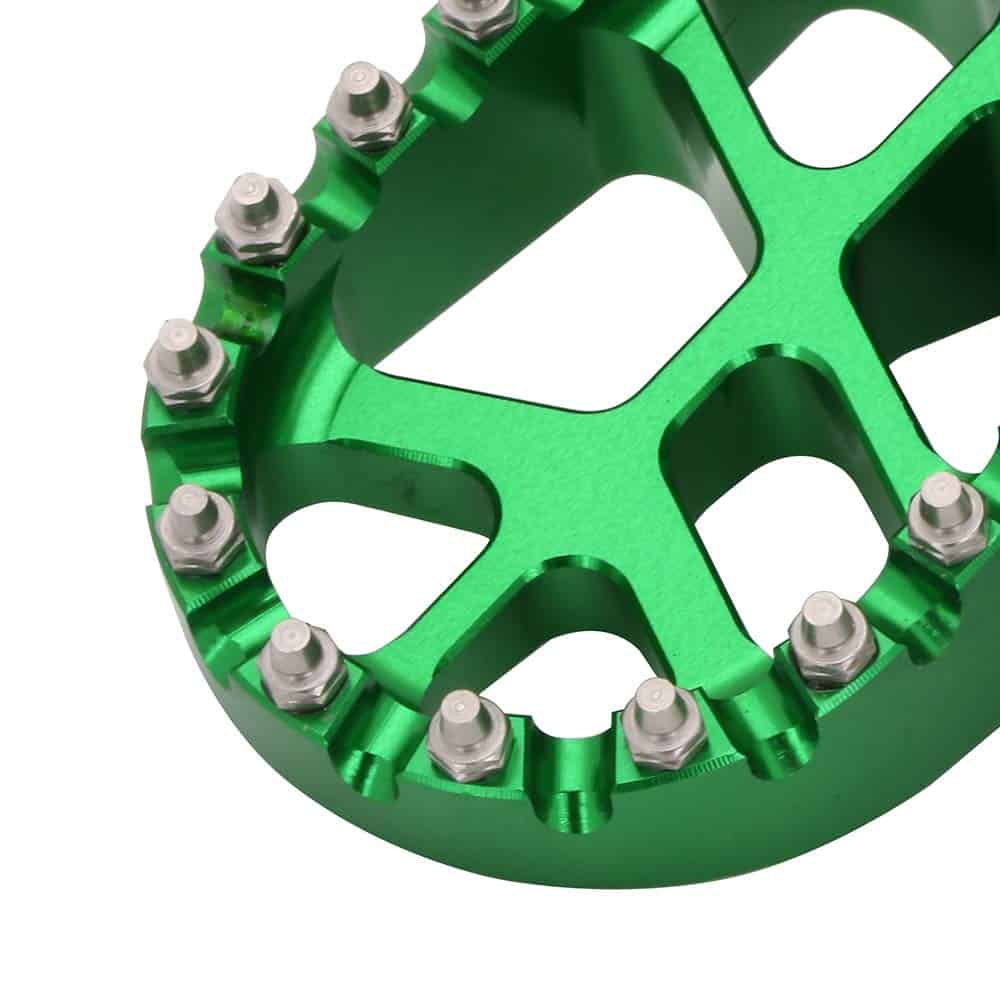 AnXin Reposapiés para Moto Pedales de Pie CNC para KLX300 - Imagen 8