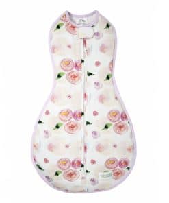 Manta de Envoltura para Bebé Woombie Original - -Rosas Acuar