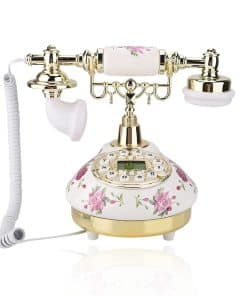 Teléfono Fijo Retro Yoidesu, Clásico Antiguo Europeo con