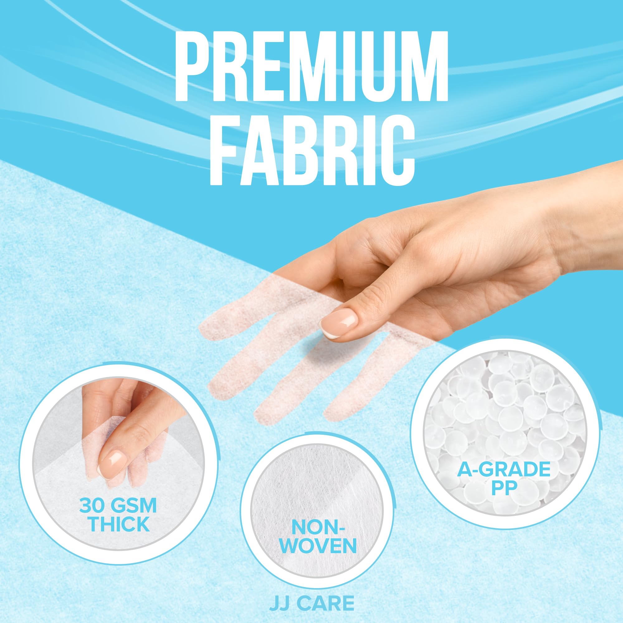 JJ CARE Sábanas de Mesa de Masaje Desechables - 60 Hojas - Imagen 5